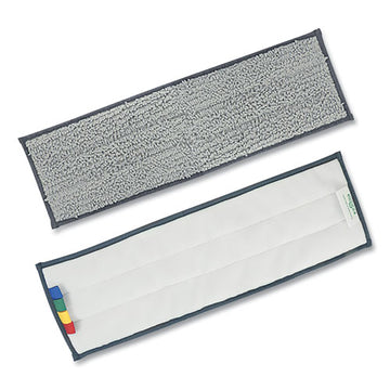 Unger® Excella Reusable Mopping Pad, 20 X 6, Gray With Color-coding Tabs freeshipping - TVN Wholesale